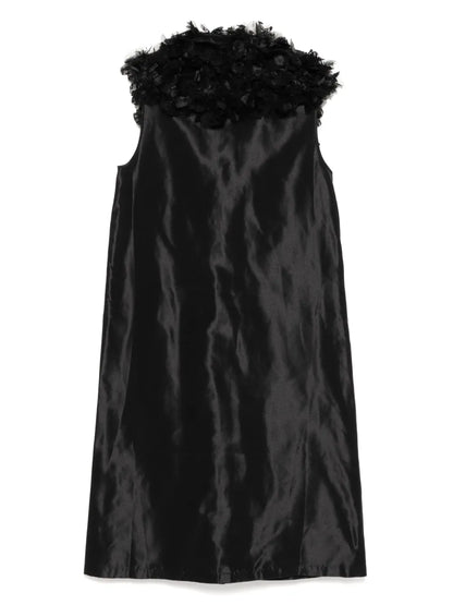 Embroidered Tulle Coat