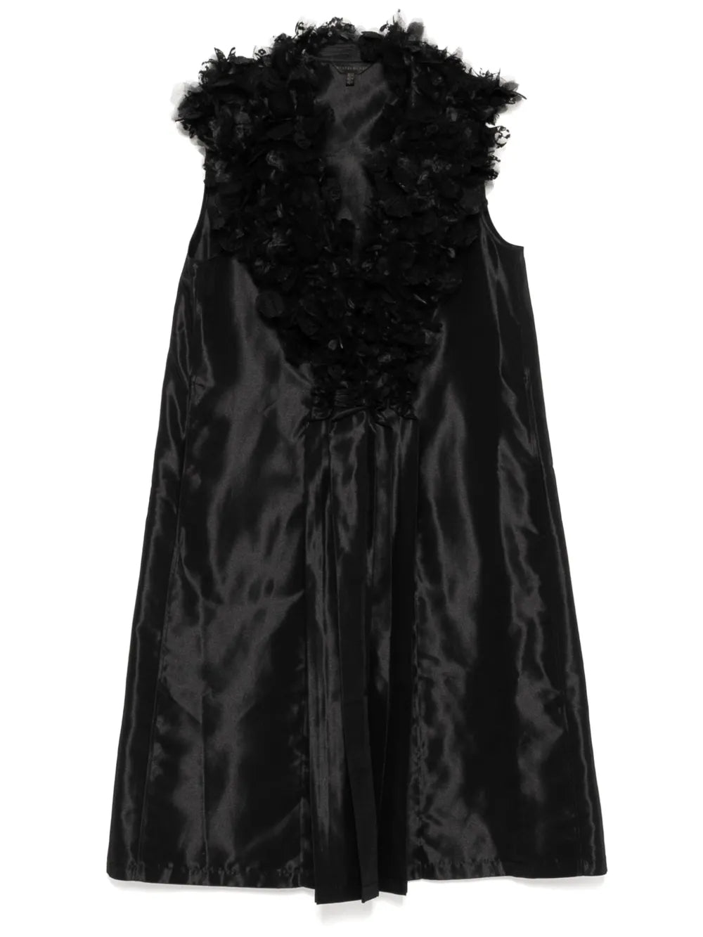 Embroidered Tulle Coat