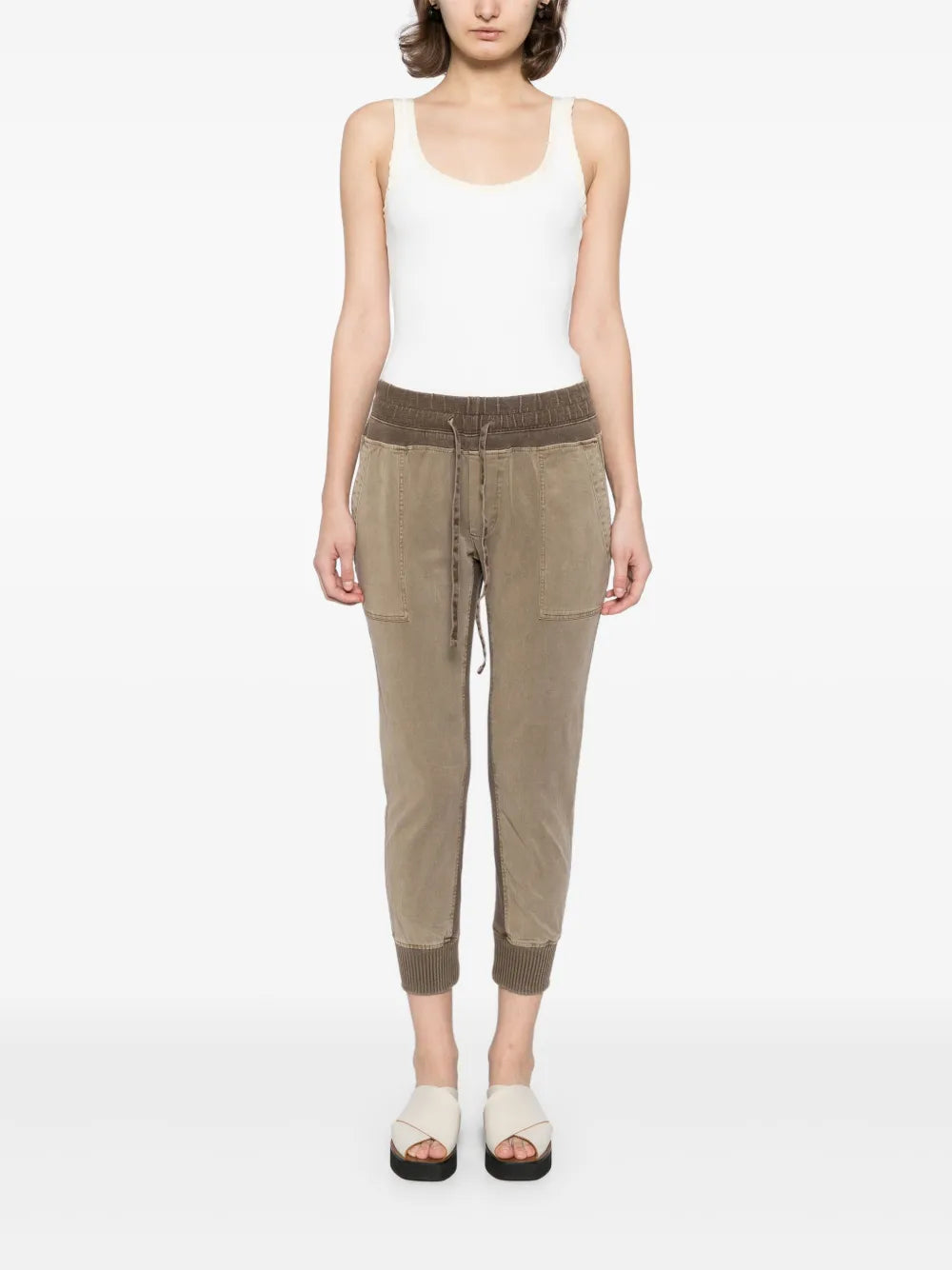 Mixed Media Trousers