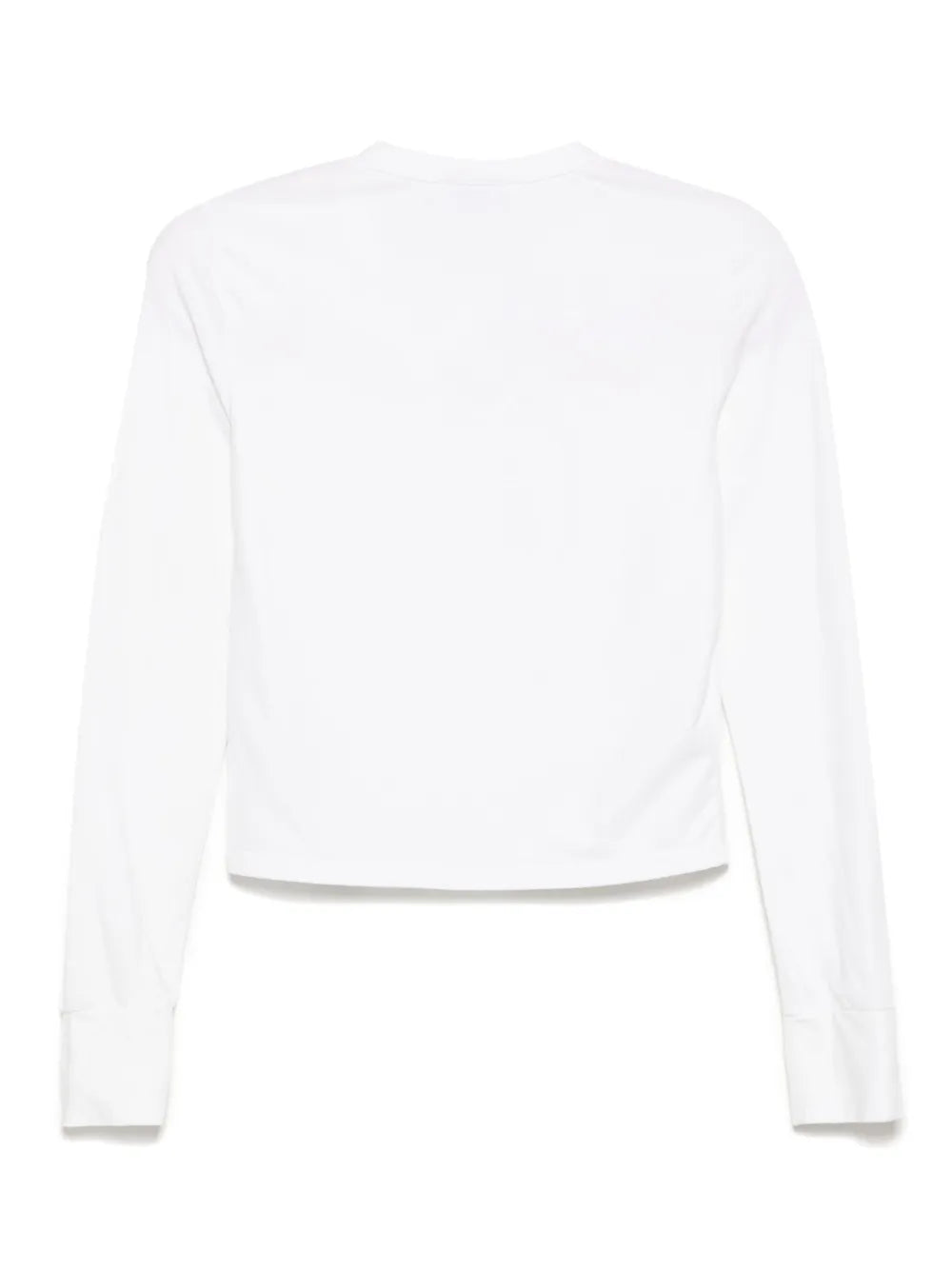 Cropped Long-Sleeved T-Shirt
