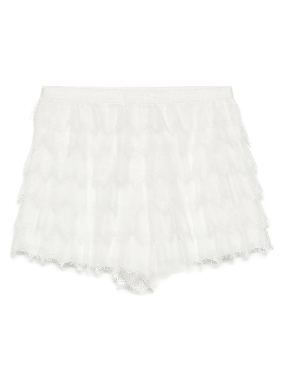 Sense Of Ink Collection Silk Lace Shorts