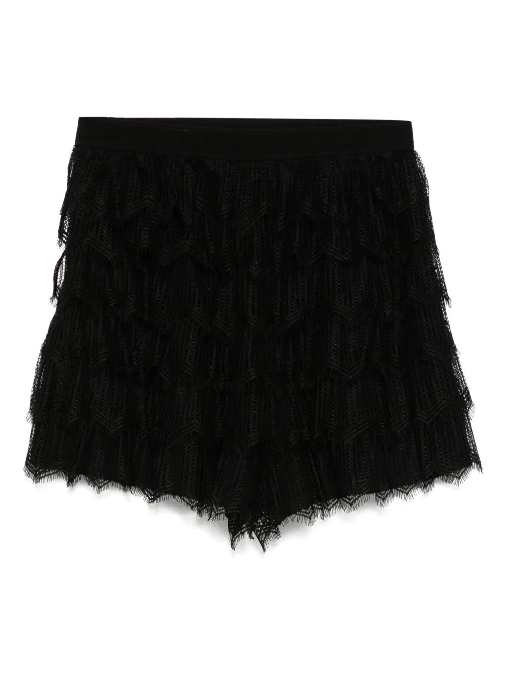 Sense Of Ink Collection Silk Lace Shorts