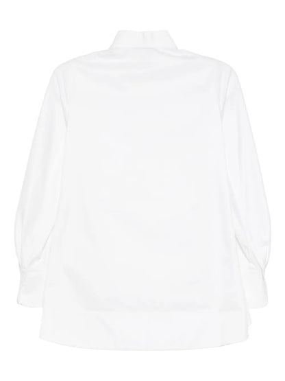 Flower-Embellished Shirt