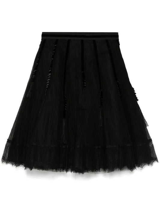 Lace Mesh Skirt