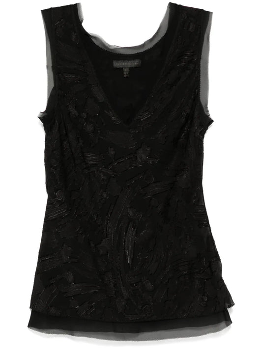 Sense Of Ink Collection Silk Vest