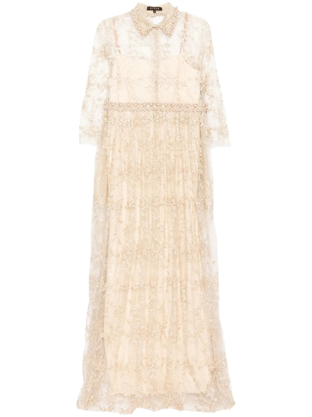 High-Waist Maxi Dress
