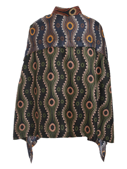 Printed Silk Shirt