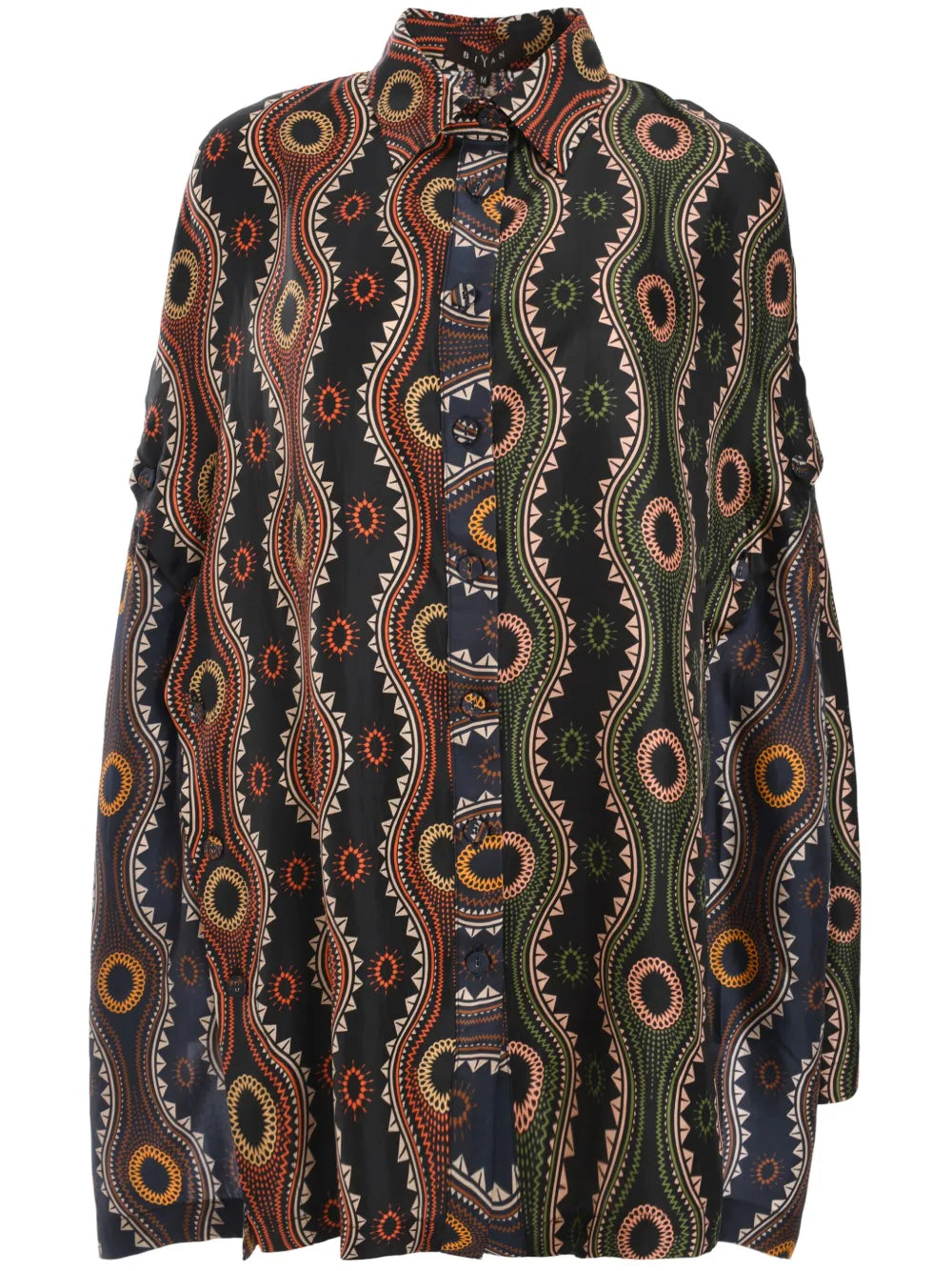 Printed Silk Shirt