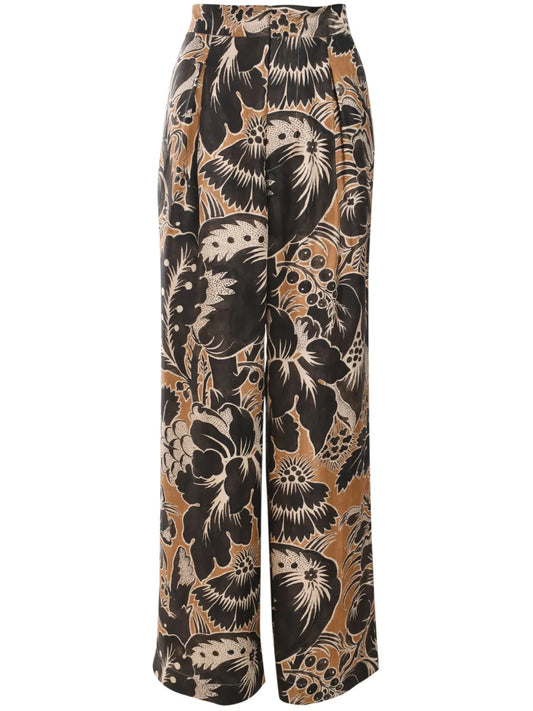 Faey Silk Trousers