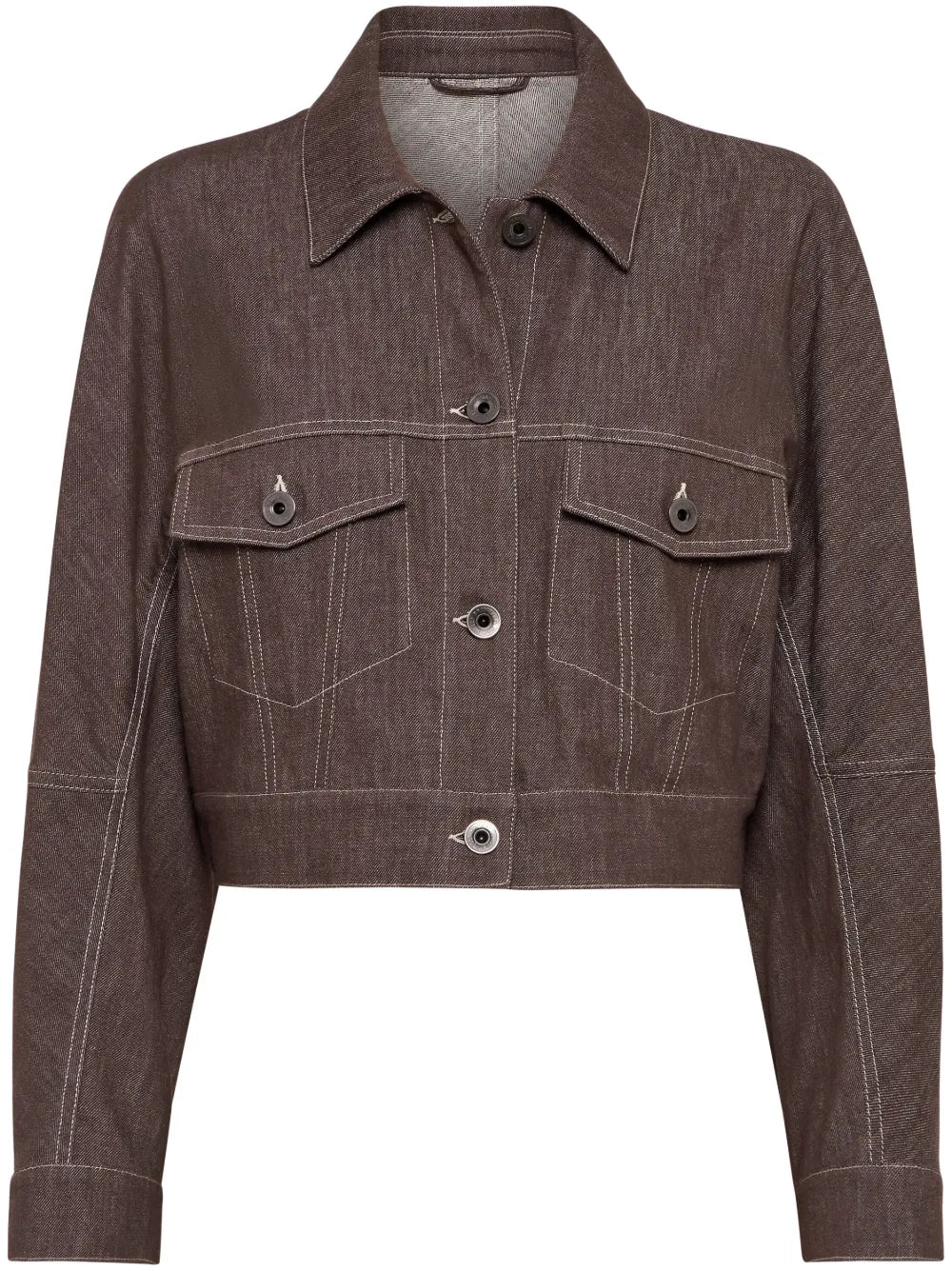 Monili Bead-Embellished Cropped Jacket