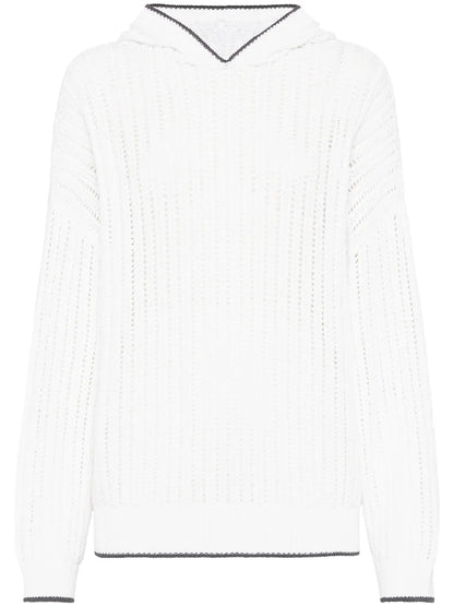 Monili-Embellished Jumper