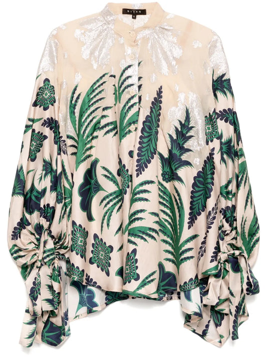 Jamaia Cape Blouse