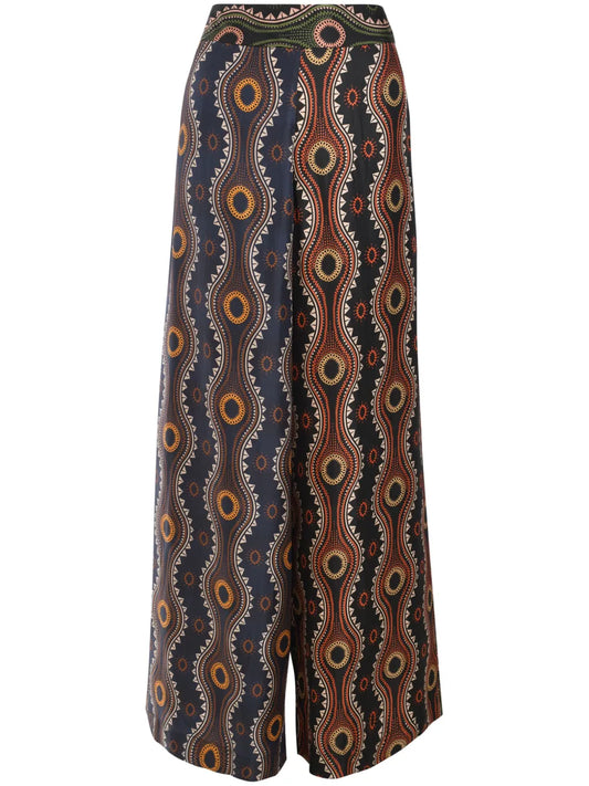 Fume Silk Trousers