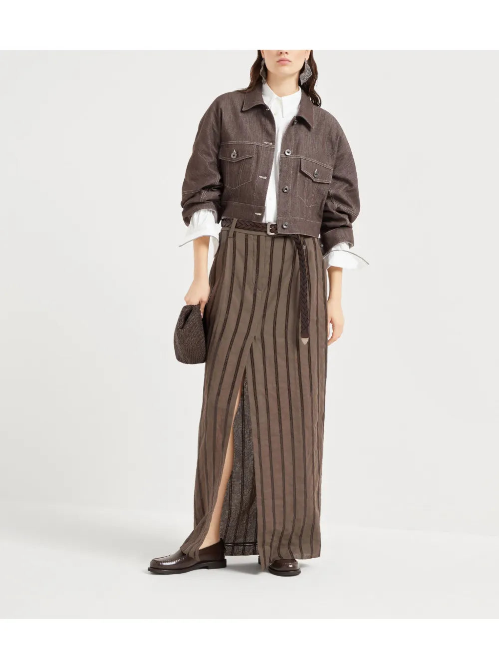 Monili-Trim Shirt
