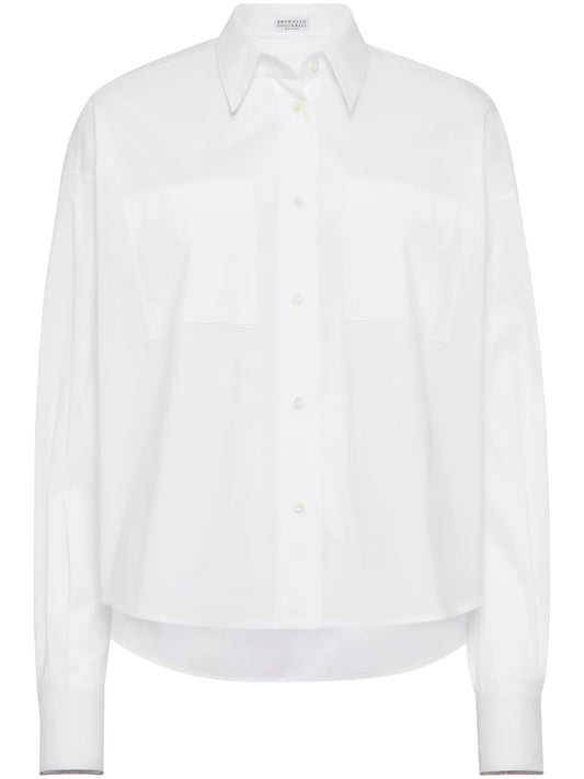 Monili-Trim Shirt