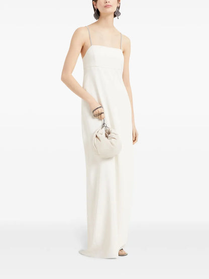 Monili-Detail Gown