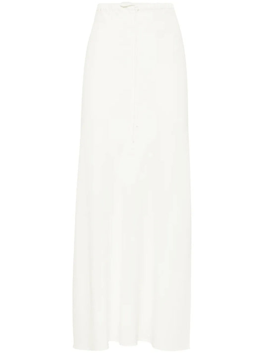 Bias-Cut Maxi Skirt