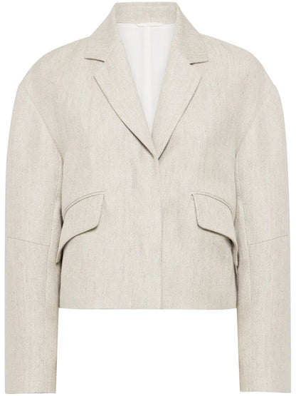 Monili Bead-Embellished Blazer