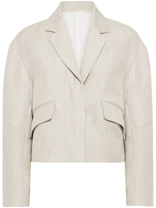 Monili Bead-Embellished Blazer