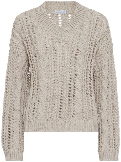 Open-Knit Sweater