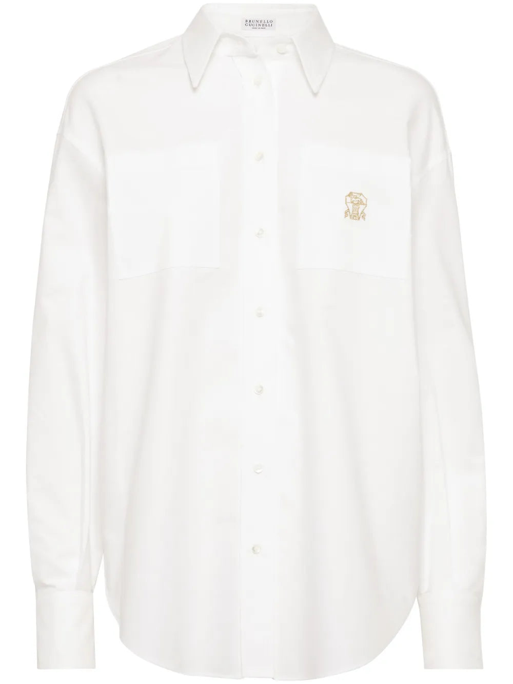 Logo-Embroidered Shirt