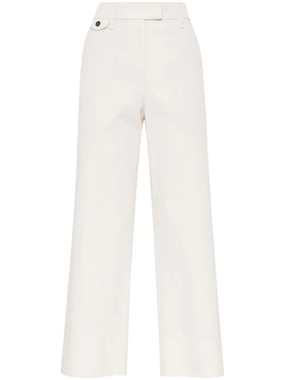 Cropped Chino Trousers