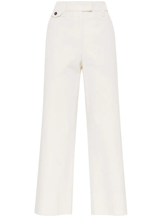 Cropped Chino Trousers
