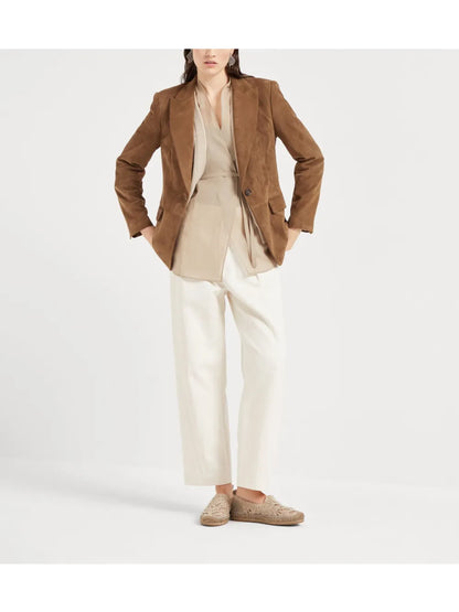 Suede Blazer