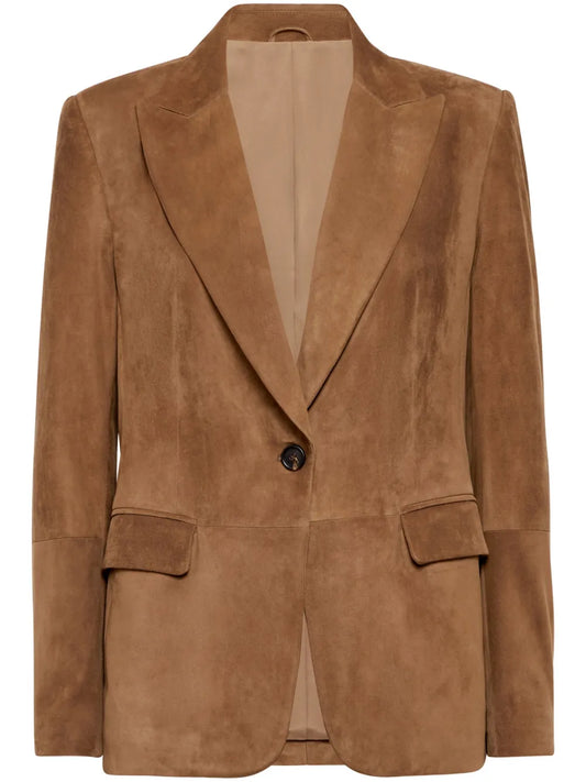 Suede Blazer