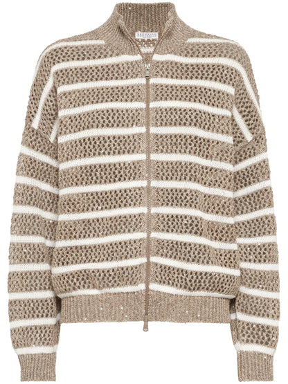 Striped Cardigan