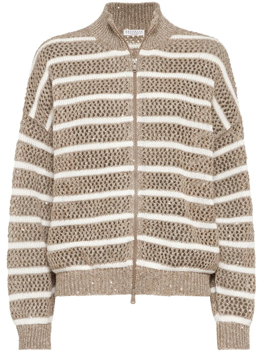 Striped Cardigan