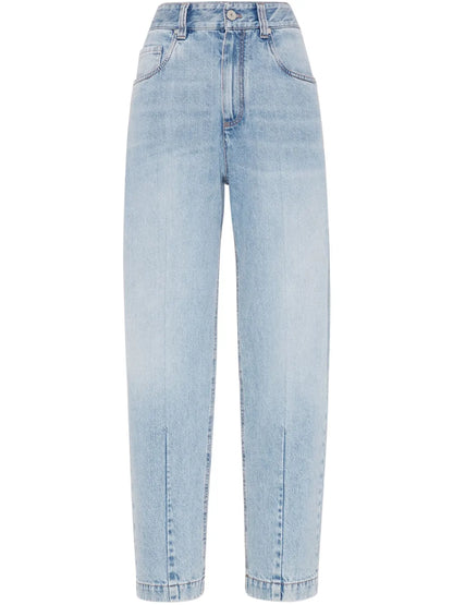 Bead-Embellished Jeans