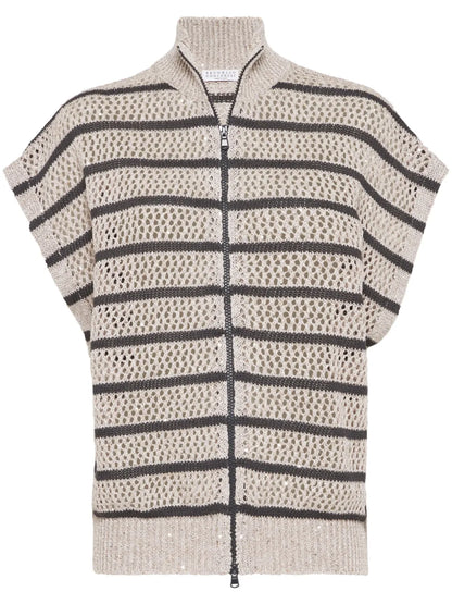 Striped Cardigan