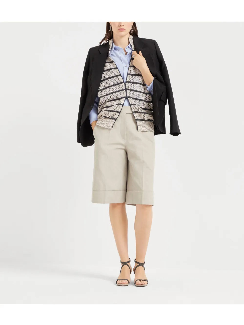 Striped Cardigan