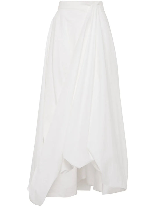 Bubble-Hem Skirt