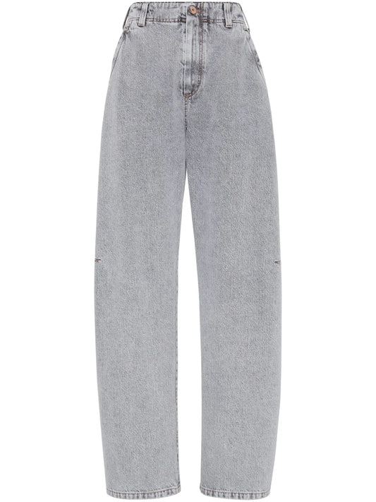 Bead-Embellished Jeans