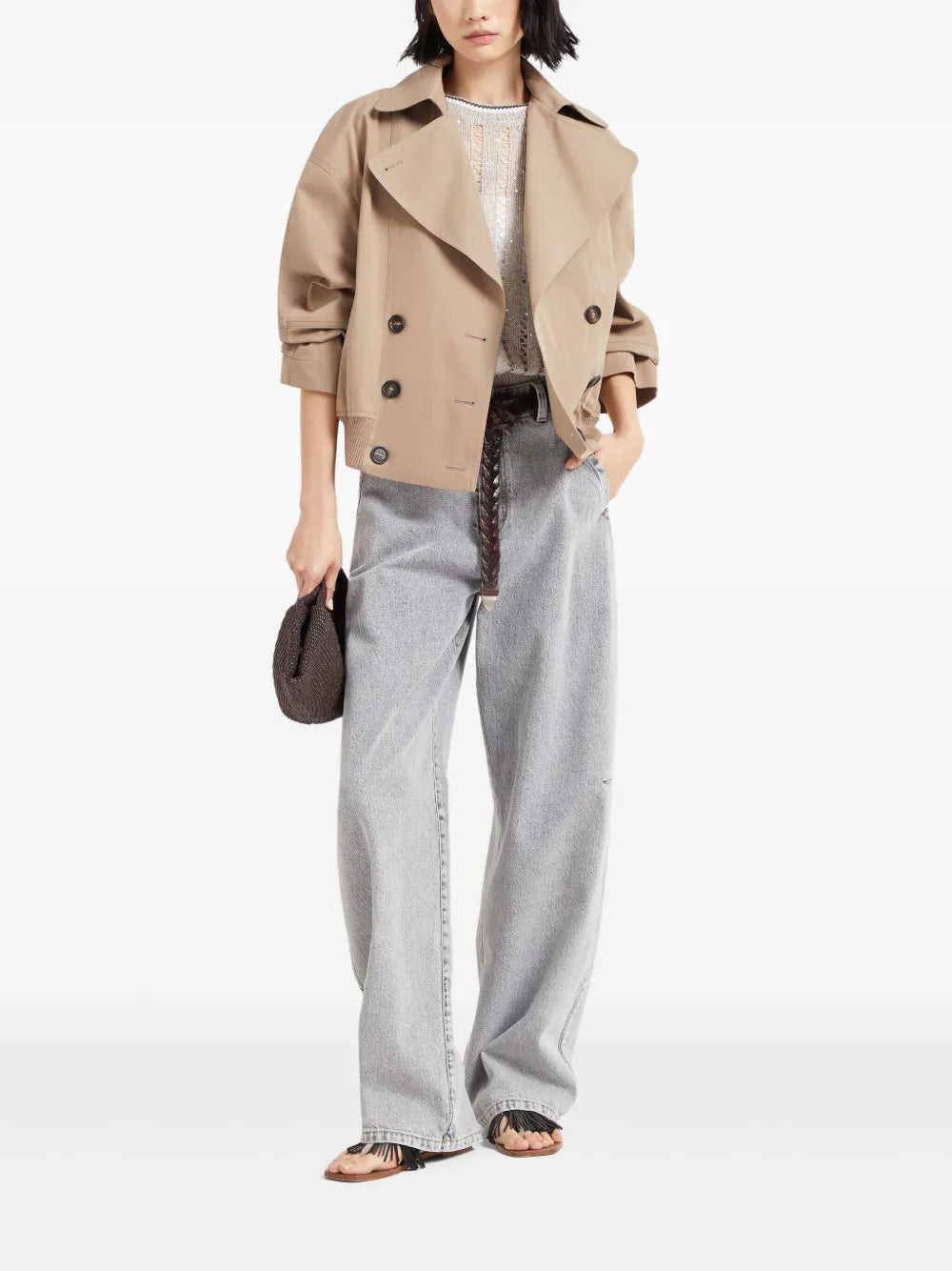 Bead-Embellished Jeans