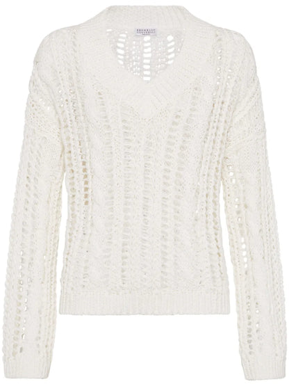 Open-Knit Sweater