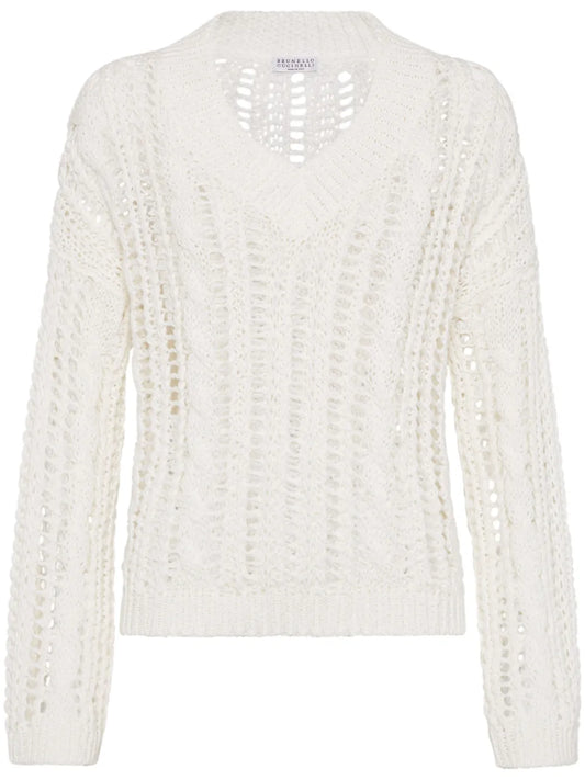 Open-Knit Sweater