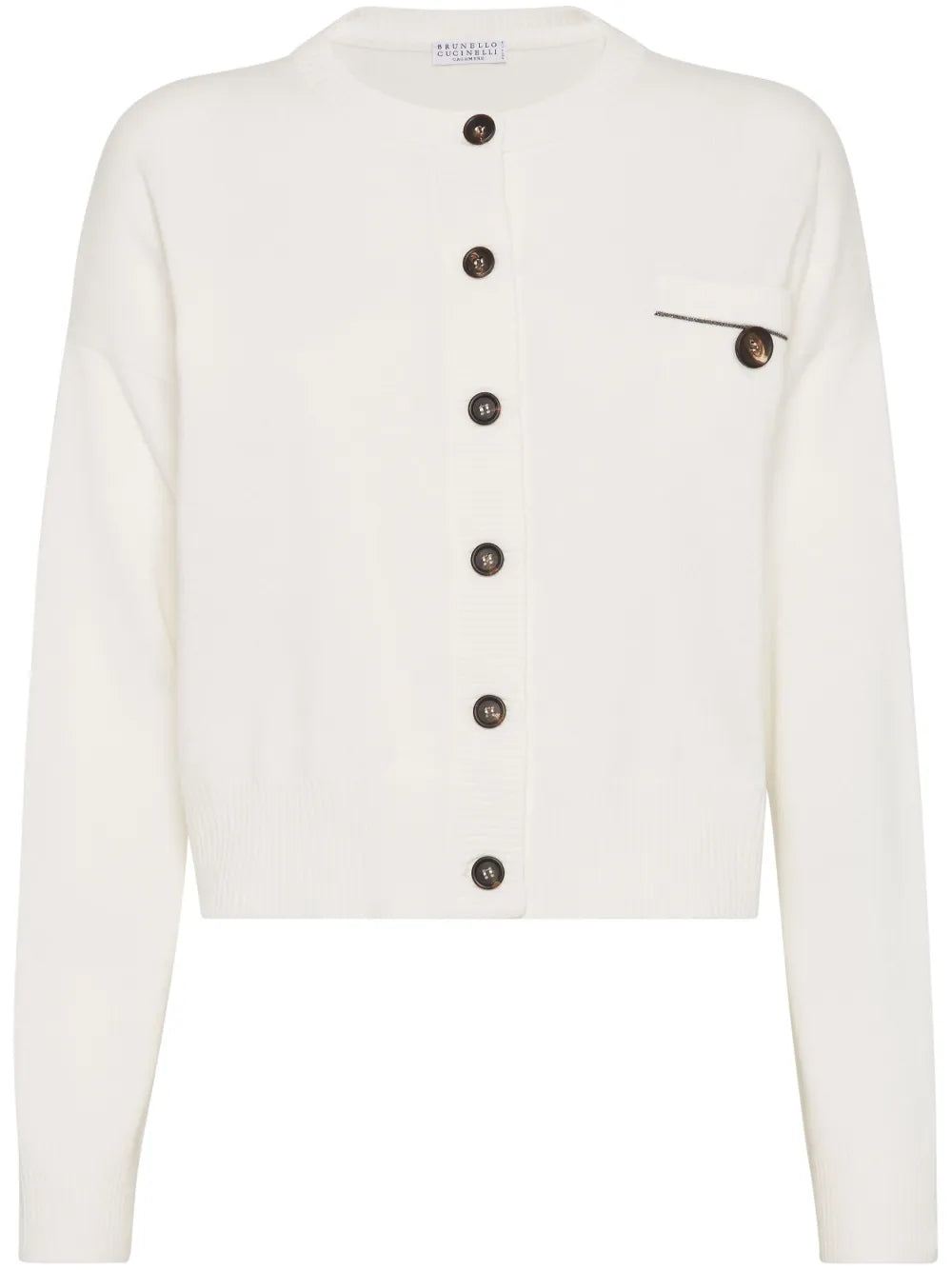 Monili-Detail Cardigan