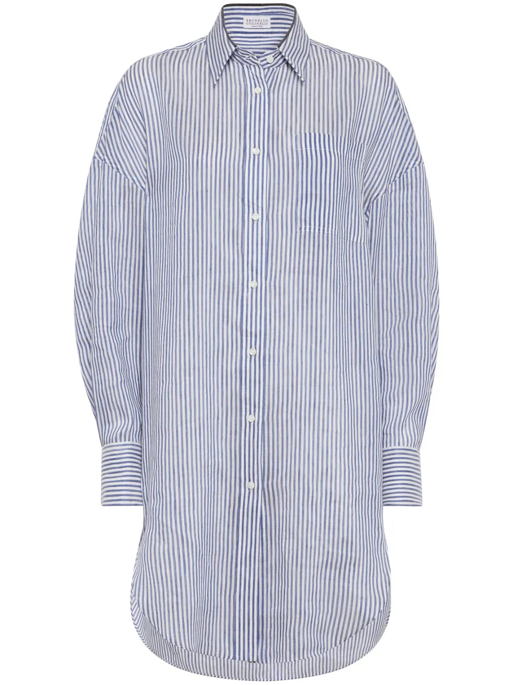 Monili-Trim Long Shirt
