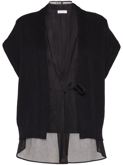 Monili-Detail Cardigan