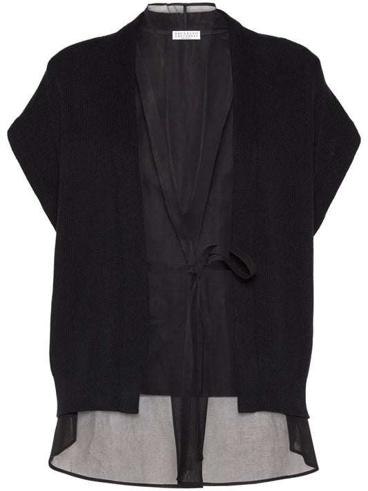 Monili-Detail Cardigan