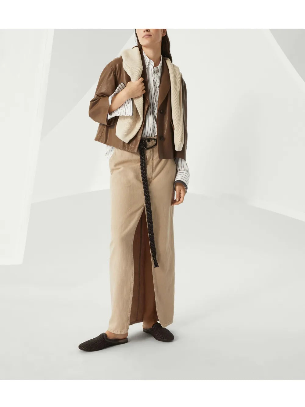 Monili-Trim Shirt