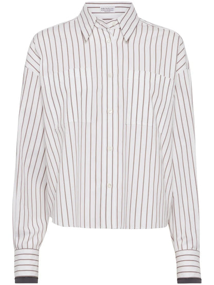 Monili-Trim Shirt