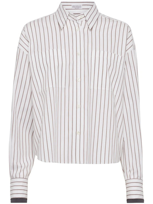 Monili-Trim Shirt