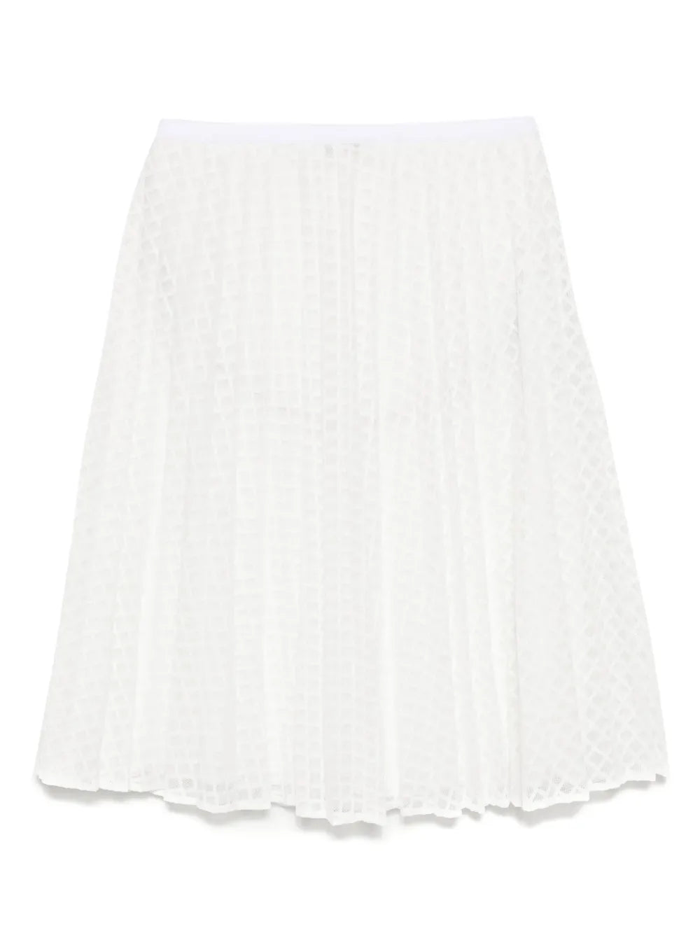 Pleated Lace Skirt