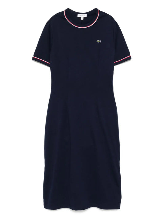 Trimmed Jersey Dress