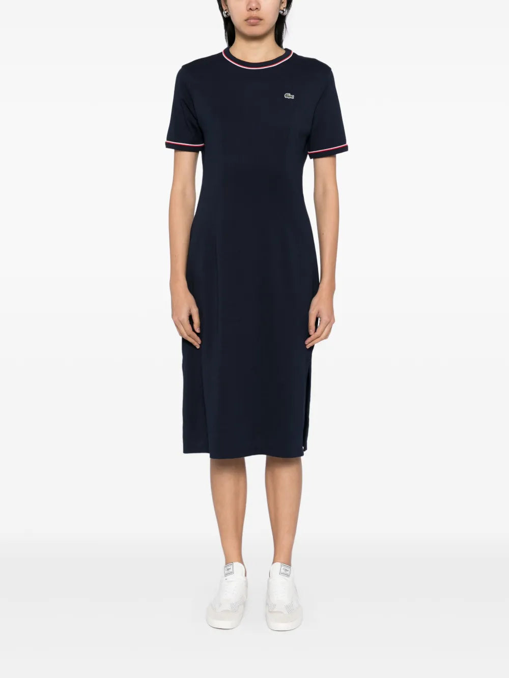 Trimmed Jersey Dress