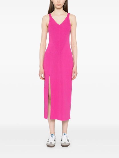 Long Seamless Ribbed Dress